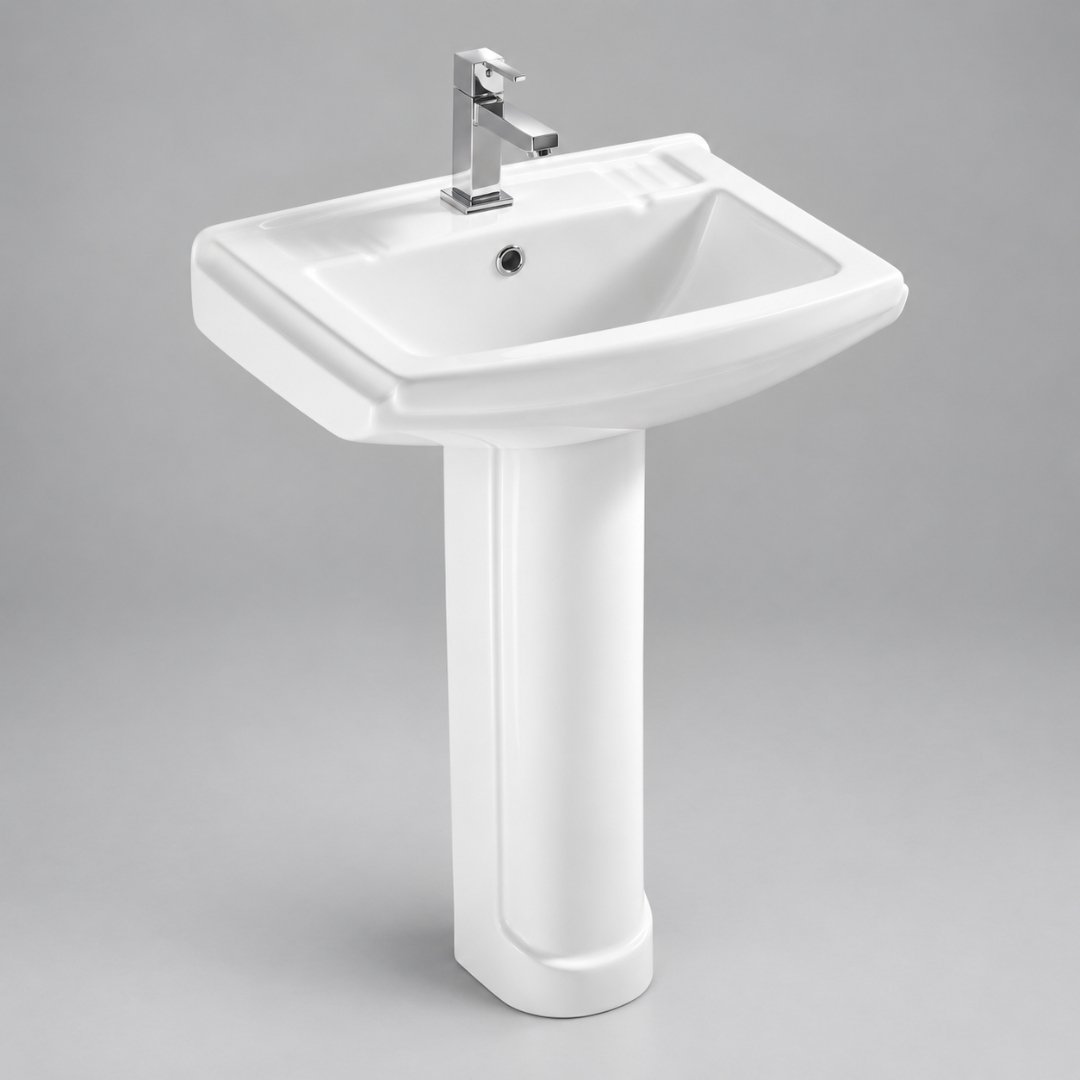 Sonet SOPHIA, washbasin with pedestal (view 2)